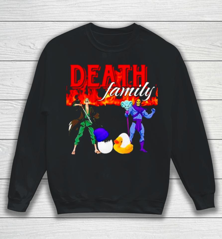 Skeletor Death Family Sweatshirt