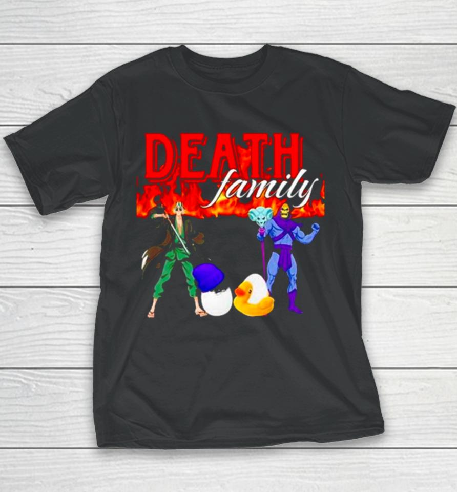 Skeletor Death Family Youth T-Shirt