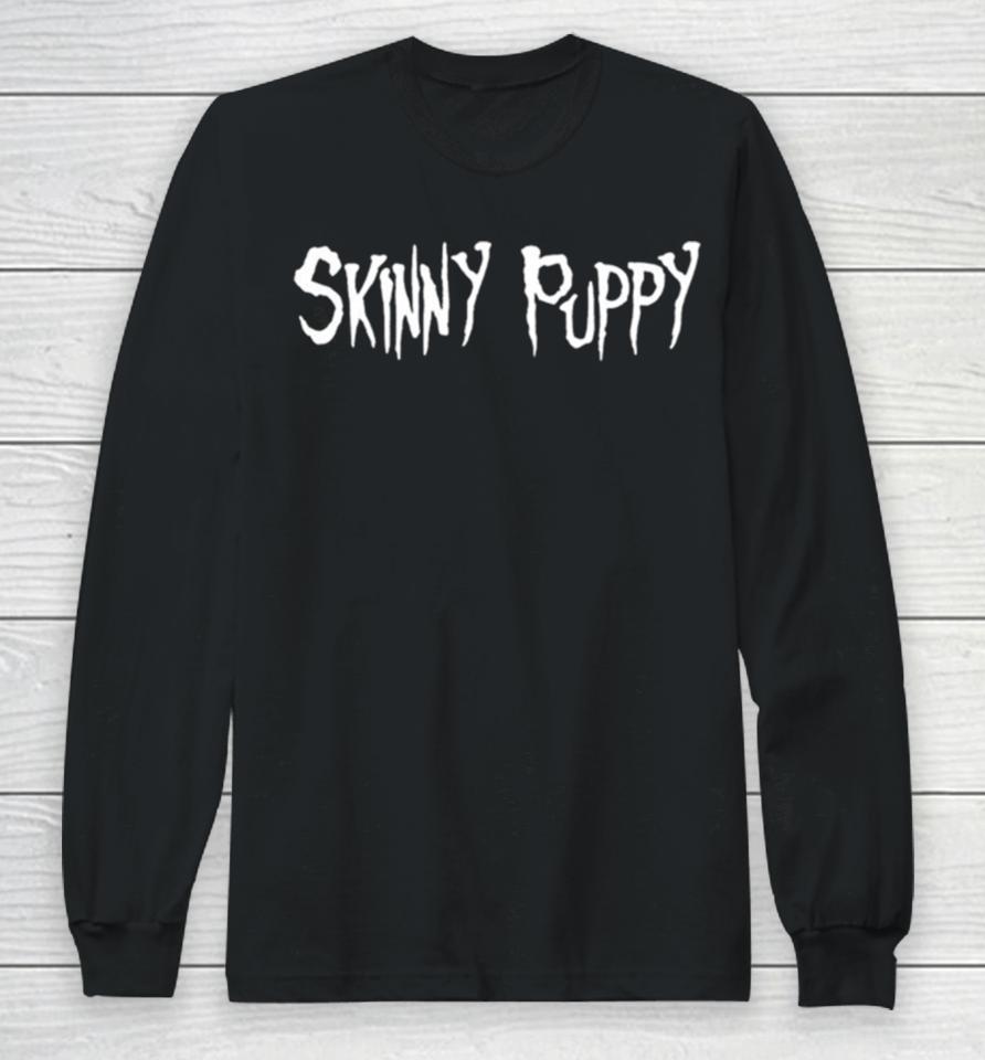 Skinny Puppy Merch Last Leg Tour Long Sleeve T-Shirt