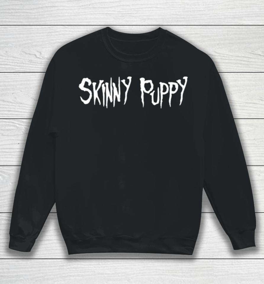 Skinny Puppy Merch Last Leg Tour Sweatshirt