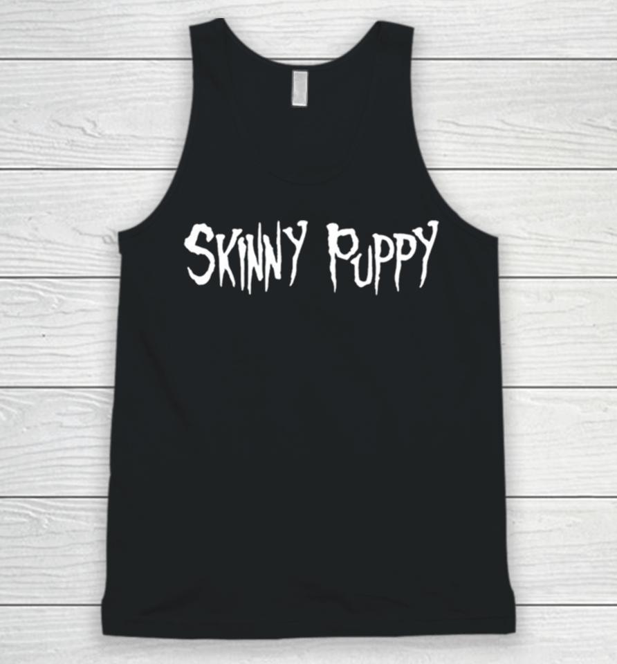Skinny Puppy Merch Last Leg Tour Unisex Tank Top