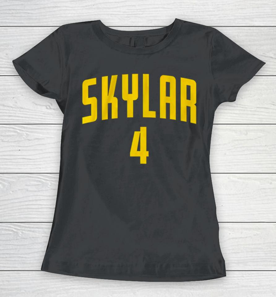 Skylar Diggins Smith Maryland Terrapins Number 4 Women T-Shirt