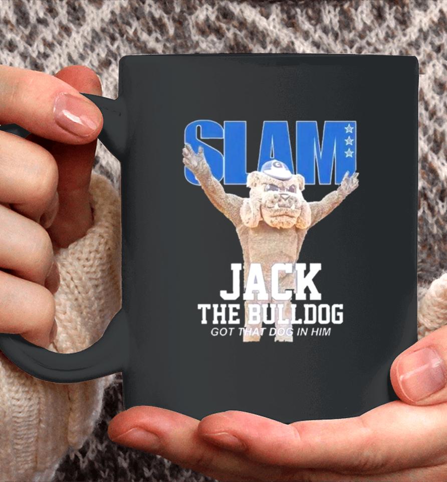 Slam Jack The Bulldog Got That Dog In Him Georgetown Mascot Coffee Mug
