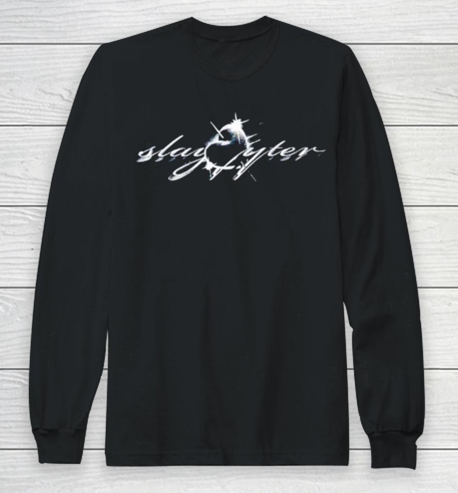 Slayyyter Black Heart Logo Long Sleeve T-Shirt