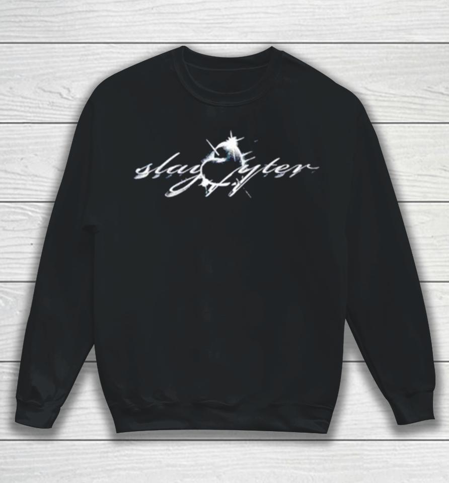 Slayyyter Black Heart Logo Sweatshirt
