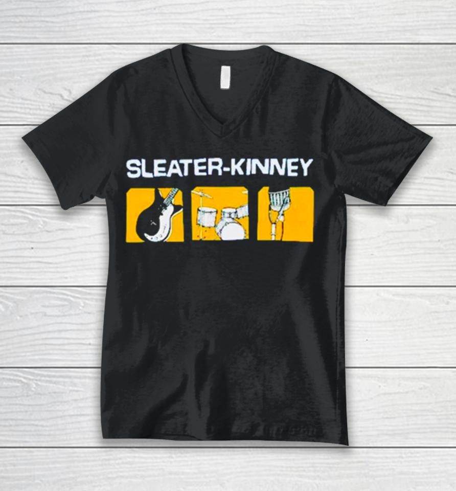 Sleater Kinney Dig Me Out Unisex V-Neck T-Shirt