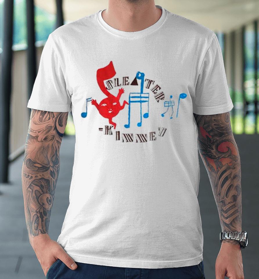 Sleater Kinney Music Notes Premium T-Shirt