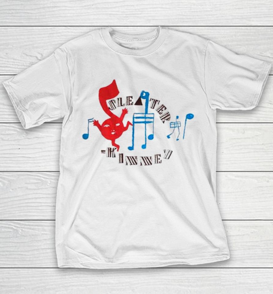 Sleater Kinney Music Notes Youth T-Shirt
