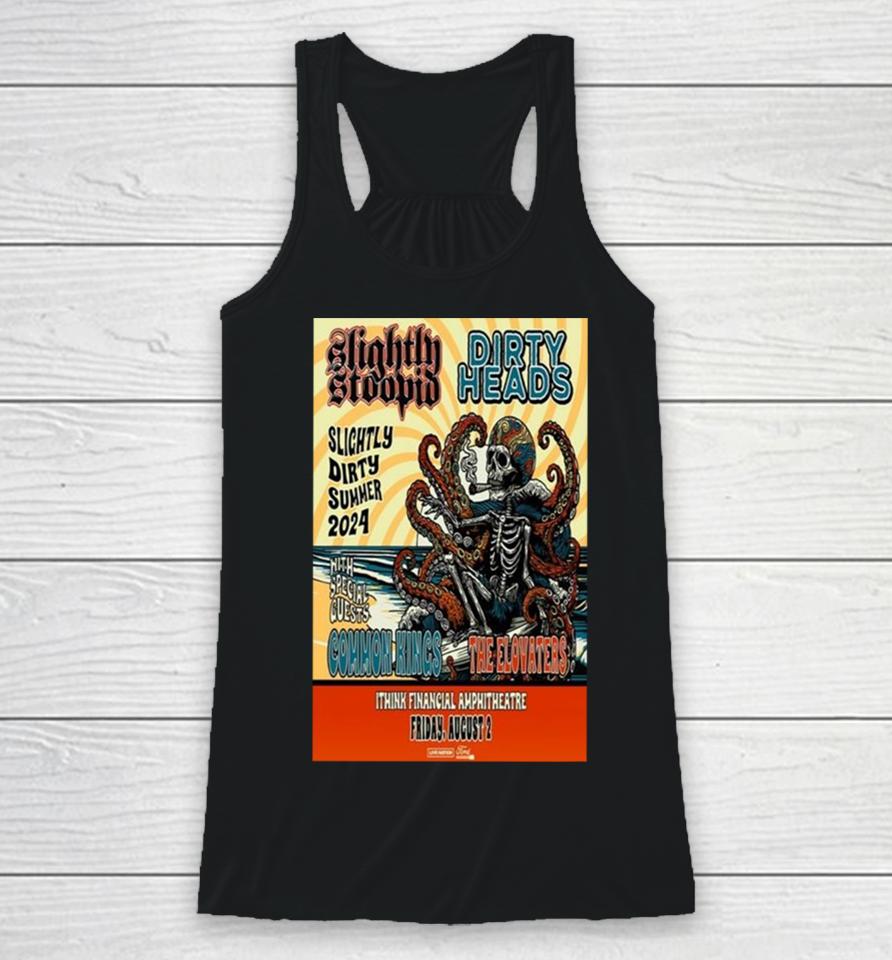 Slightly Stoopid &Amp; Dirty Heads August 2, 2024 Ithink Financial Amphitheatre West Palm Beach Fl Racerback Tank