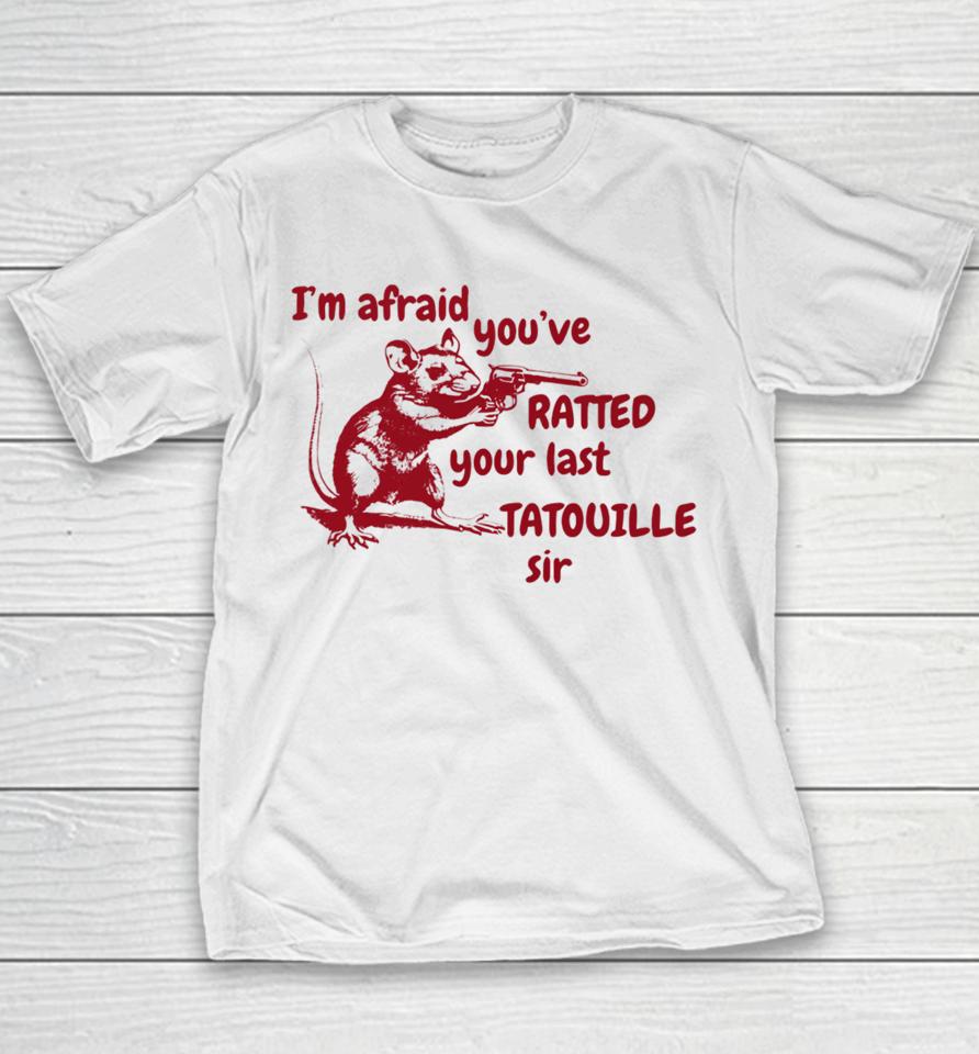 Slippywild I'm Afraid You've Ratted Your Last Tatouille Sir Youth T-Shirt