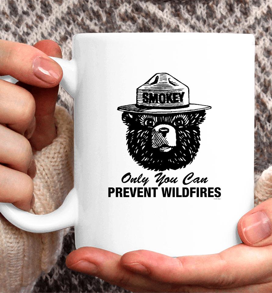 Smokey Bear Only You Can Prevent Wildfires Coffee Mug