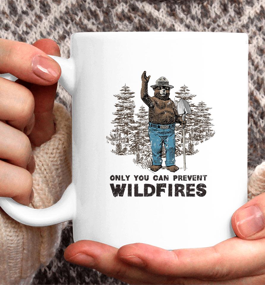 Smokey Bear Only You Can Prevent Wildfires Coffee Mug