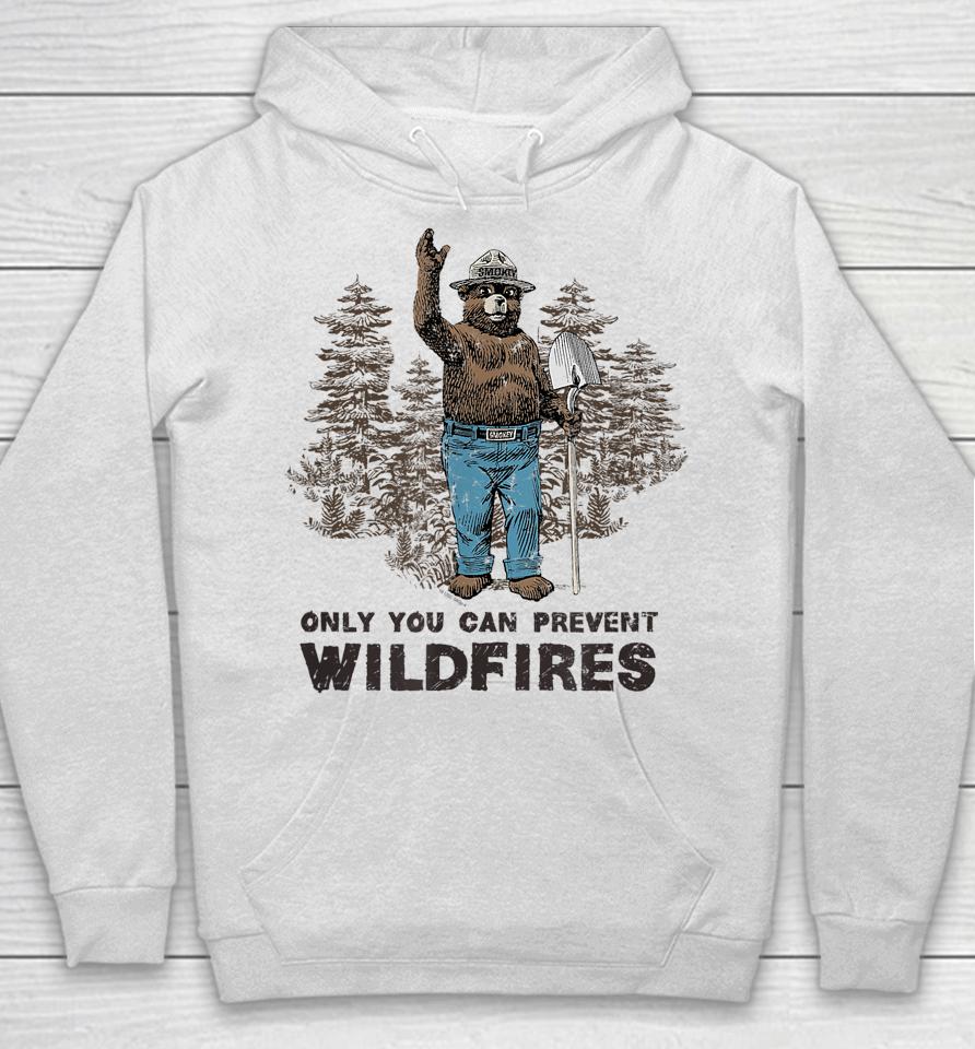 Smokey Bear Only You Can Prevent Wildfires Hoodie