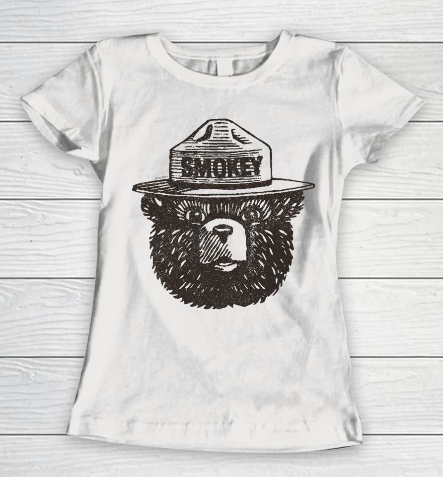 Smokey Bear Portrait Women T-Shirt