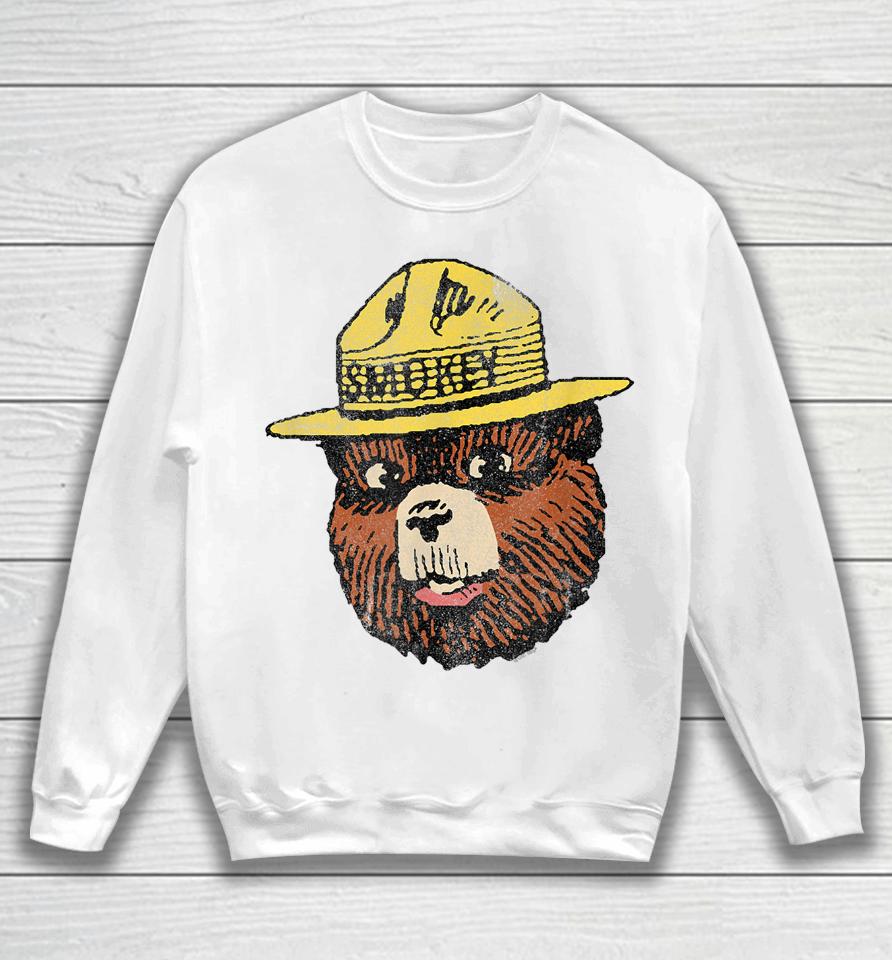 Smokey Bear Vintage Smokey Head Sweatshirt