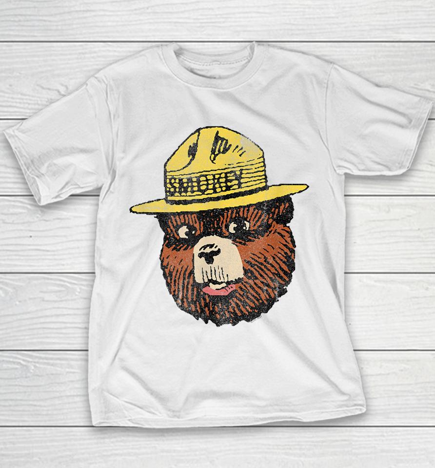Smokey Bear Vintage Smokey Head Youth T-Shirt