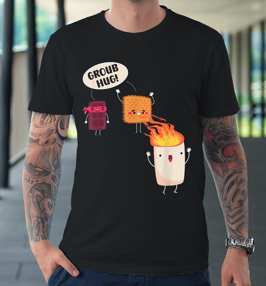 Smores S'mores Marshmallow Camping Roasting Bonfire Premium T-Shirt