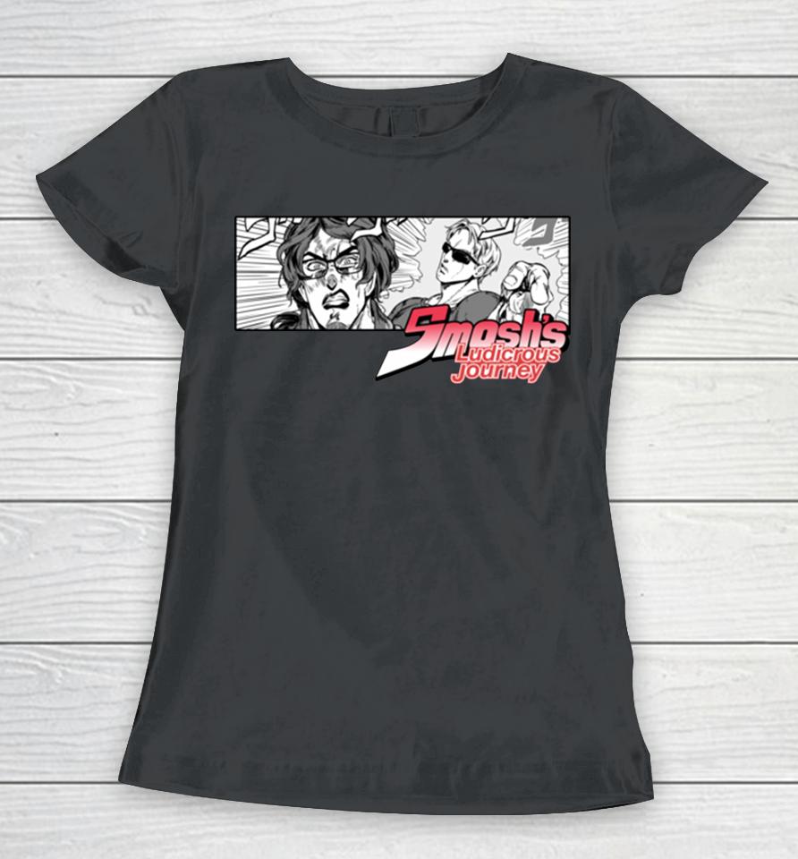 Smosh Bizarre Adventure Women T-Shirt