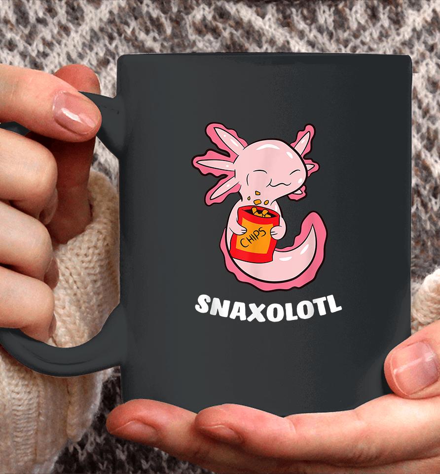 Snacks Axolotl Snaxolotl Coffee Mug