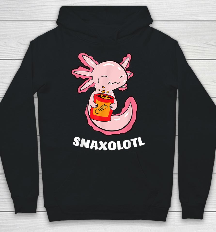Snacks Axolotl Snaxolotl Hoodie
