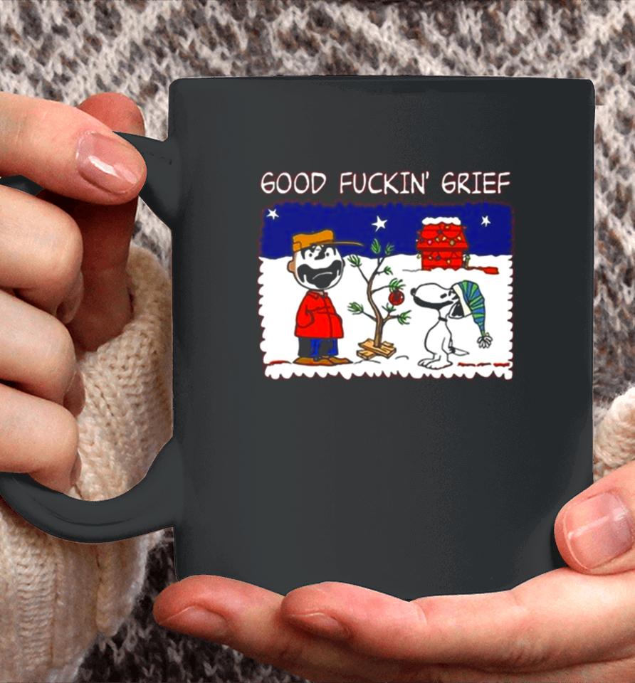 Snoopy And Charlie Brown Insane Clown Posse Good Fuckin’ Grief Coffee Mug