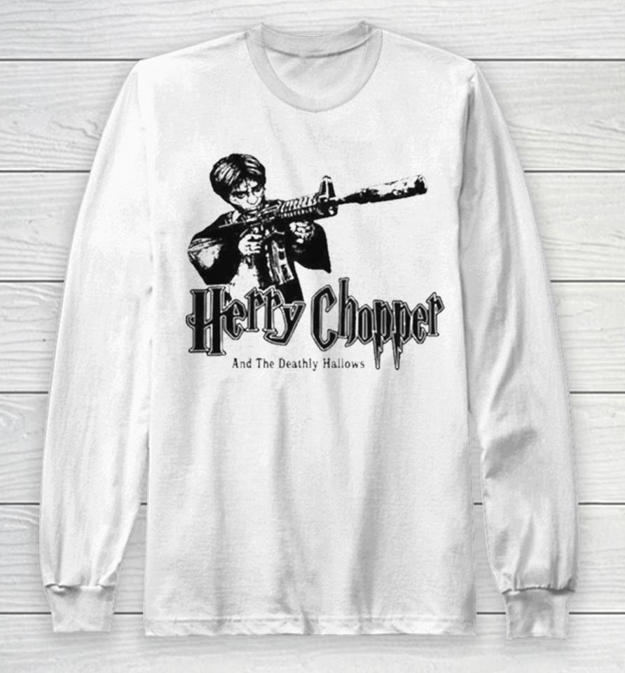 Snot Herry Chopper And The Deathly Hallows Long Sleeve T-Shirt