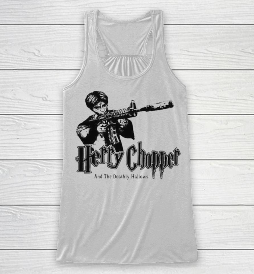 Snot Herry Chopper And The Deathly Hallows Racerback Tank