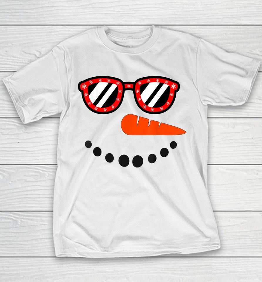 Snowman Christmas Youth T-Shirt