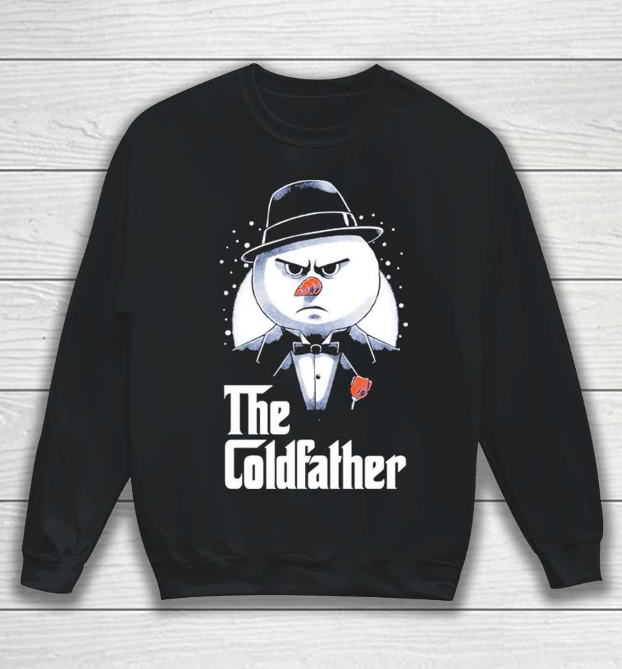 Snowman The Codfather Merry Christmas Sweatshirt