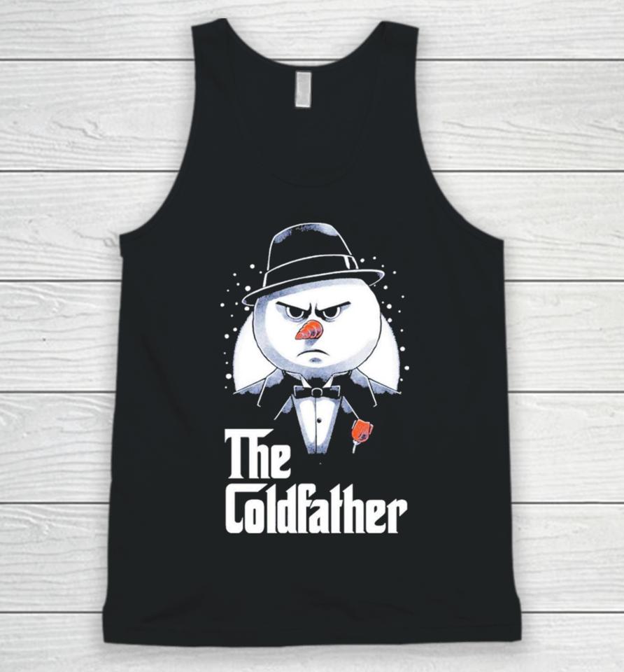 Snowman The Codfather Merry Christmas Unisex Tank Top
