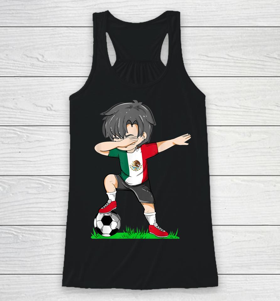 Soccer Mexico Jersey Shirt Mexican Flag Football Racerback Tank