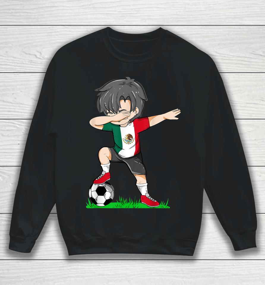 Soccer Mexico Jersey Shirt Mexican Flag Football Sweatshirt