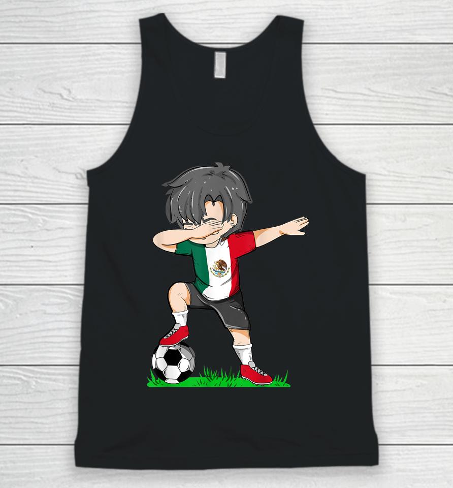 Soccer Mexico Jersey Shirt Mexican Flag Football Unisex Tank Top