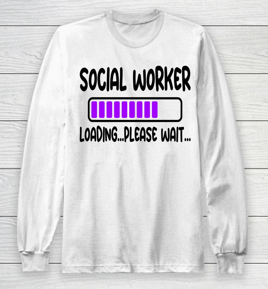 Social Work Student Future Social Worker Msw Masters Bsw Long Sleeve T-Shirt