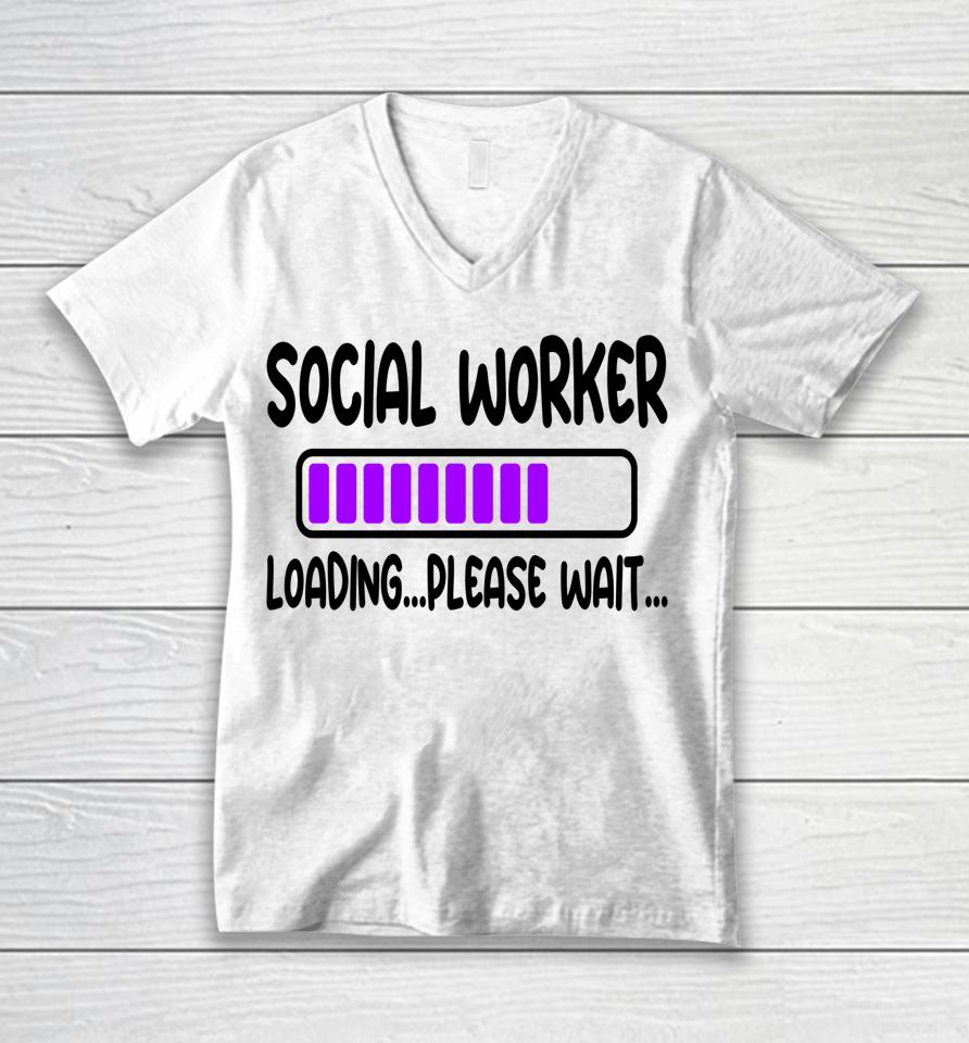 Social Work Student Future Social Worker Msw Masters Bsw Unisex V-Neck T-Shirt