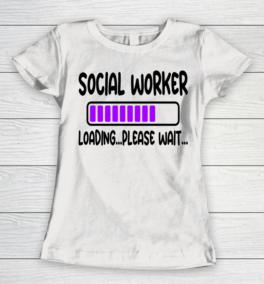 Social Work Student Future Social Worker Msw Masters Bsw Women T-Shirt