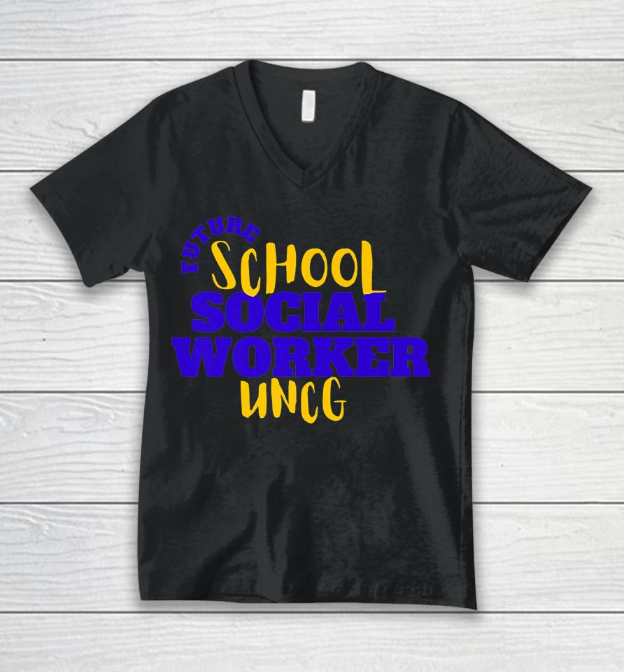 Social Worker Unisex V-Neck T-Shirt