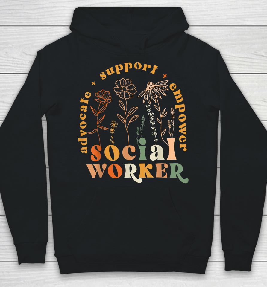 Social Worker T Shirt Funny Social Work Month Hoodie