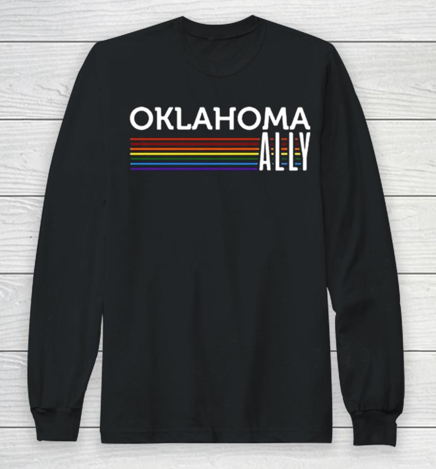 Socialwarrrioriuencer Oklahoma Ally Long Sleeve T-Shirt