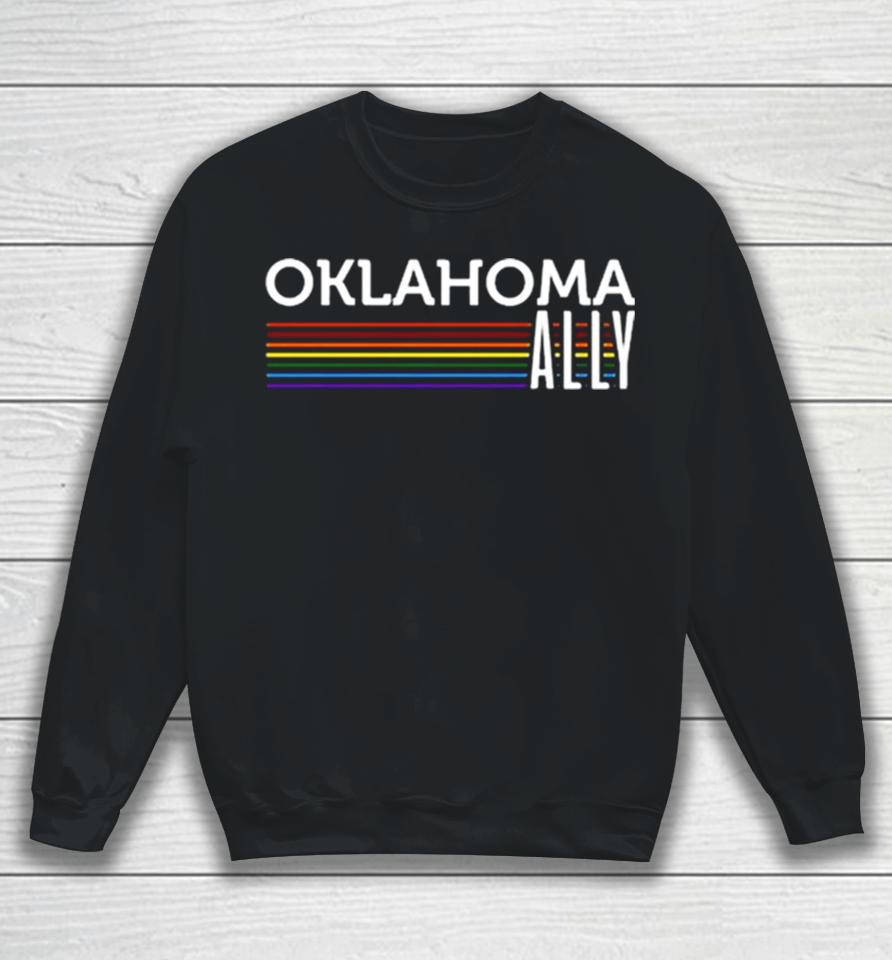 Socialwarrrioriuencer Oklahoma Ally Sweatshirt