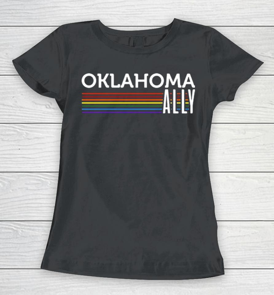 Socialwarrrioriuencer Oklahoma Ally Women T-Shirt