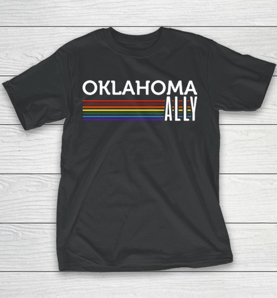 Socialwarrrioriuencer Oklahoma Ally Youth T-Shirt