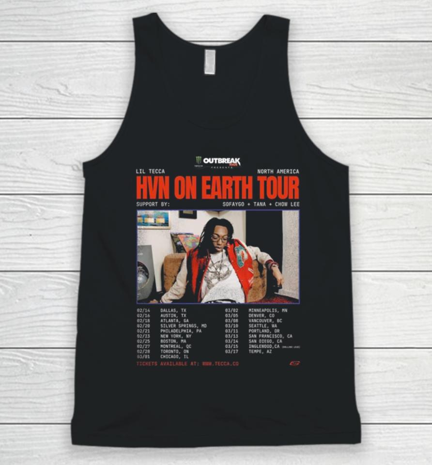 Sofaygo Will Be Joining Lil Tecca On His Hvn On Earth Tour Unisex Tank Top