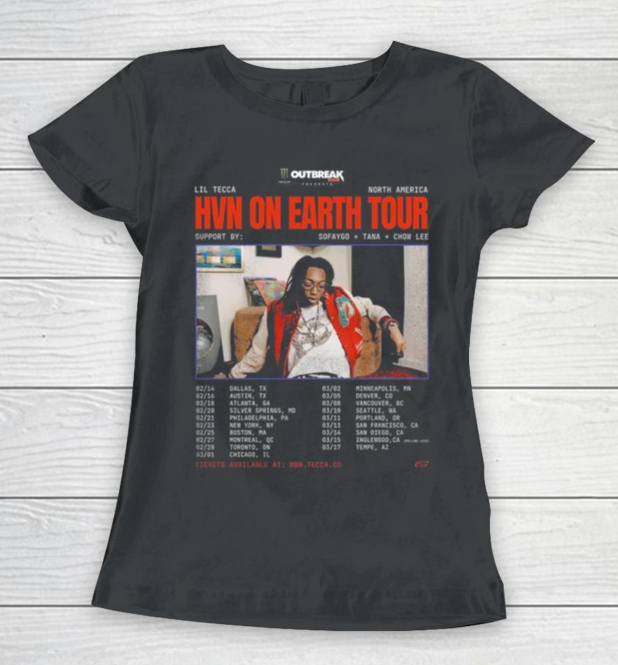 Sofaygo Will Be Joining Lil Tecca On His Hvn On Earth Tour Women T-Shirt