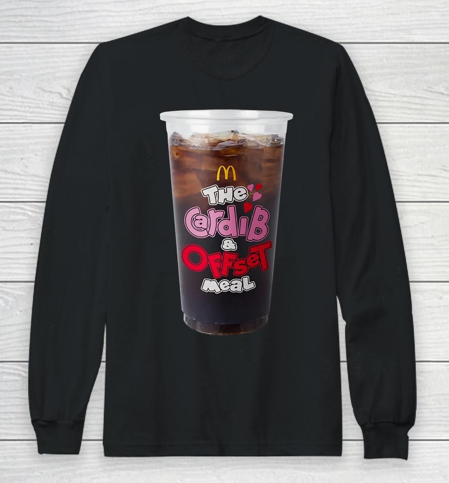 Soft Drink The Cardib And Offset Meal Long Sleeve T-Shirt