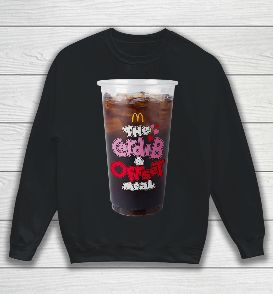 Soft Drink The Cardib And Offset Meal Sweatshirt
