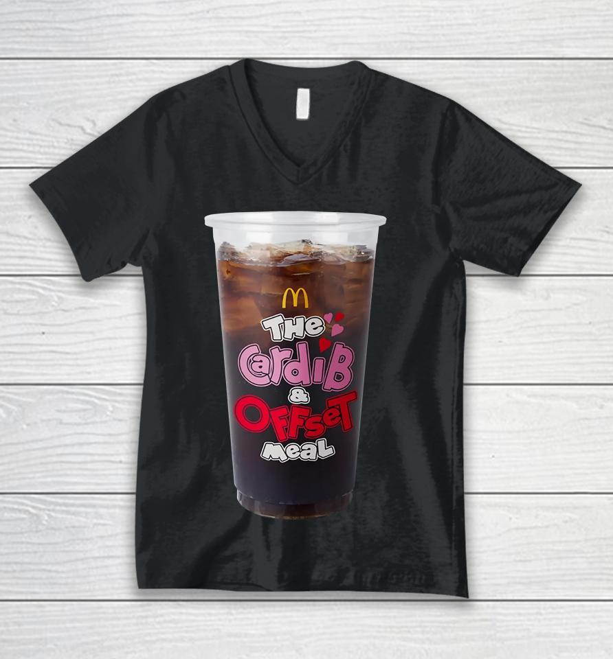 Soft Drink The Cardib And Offset Meal Unisex V-Neck T-Shirt