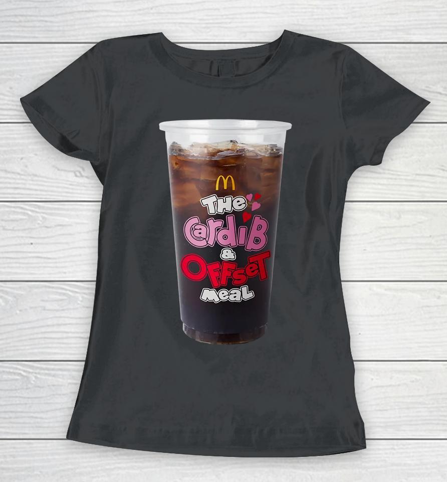 Soft Drink The Cardib And Offset Meal Women T-Shirt