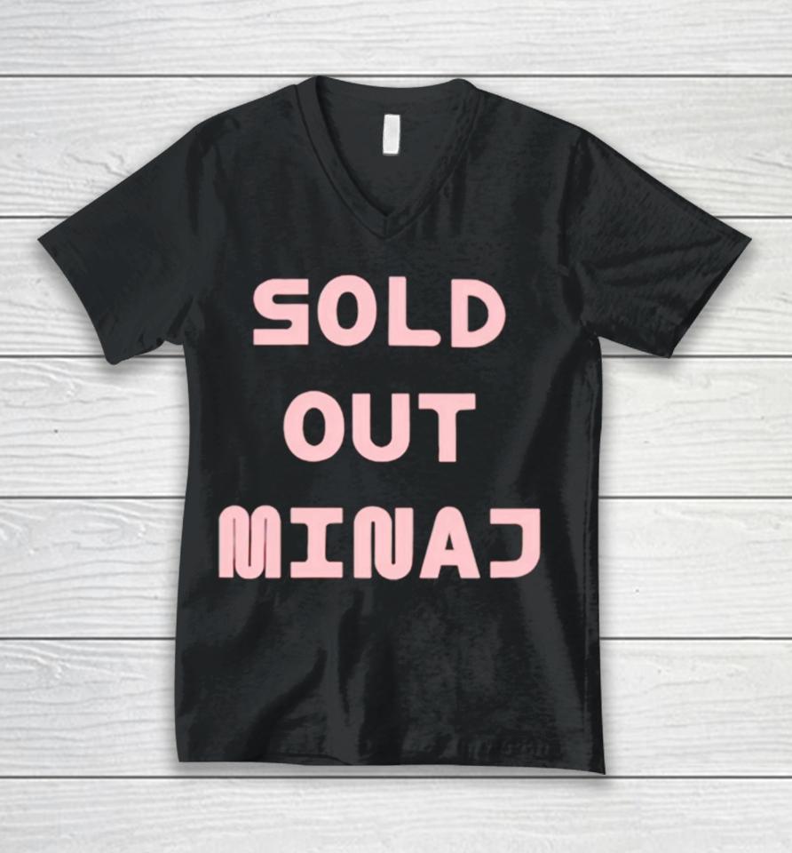 Sold Out Minaj Unisex V-Neck T-Shirt