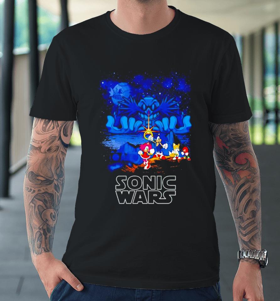 Sonic Wars Hedgehog Battle Premium T-Shirt
